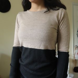 Duo-Tone Sweater